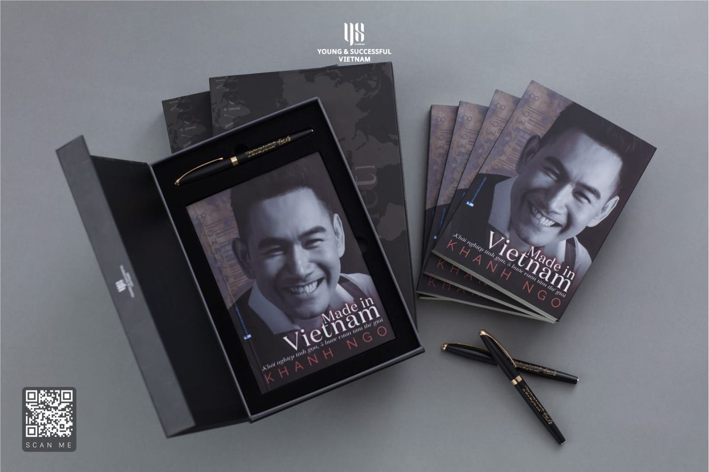 Hộp quà sách Made in Viet Nam kèm bút ký